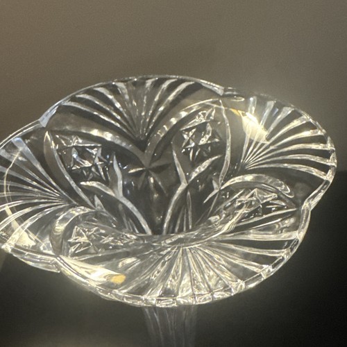 2 Cristal D’Arques J.G. Durand Lead Crystal France Candlestick Holders 8" - Picture 10 of 18