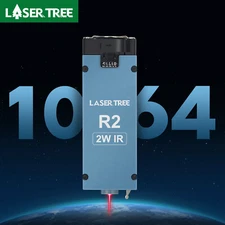1064nm Infrared 2W Laser Module 0.03mm Laser Spot for Engraving Metal Aluminum