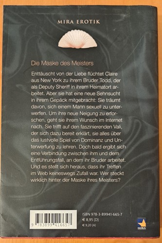 10048 Sandra Henke DIE MASKE DES MEISTERS erotischer Roman - Bild 2 von 4