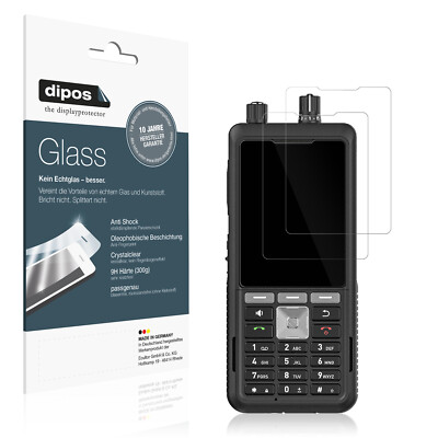 2x Schutzfolie für Sonim XP5 Plus - Anti-Shock 9H Folie dipos Glass