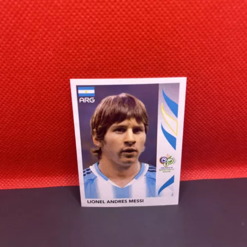 2006 Panini World Cup Album Stickers Lionel Messi Lionel Andres Messi #185