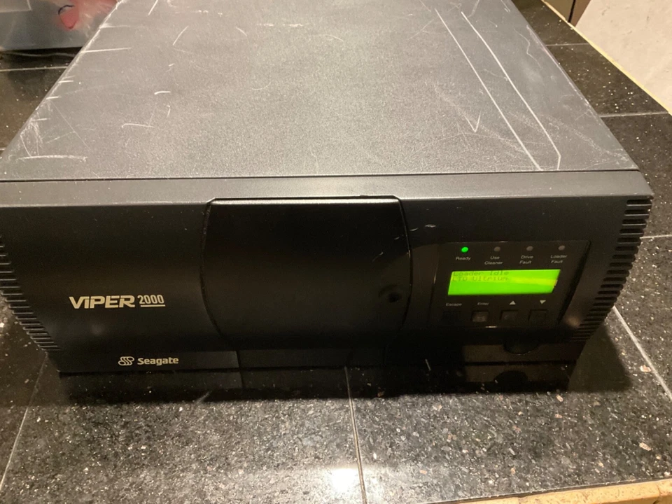 RARE SEAGATE VIPER 2000 STUL620001LW External Tape Drive - Image 2 of 4