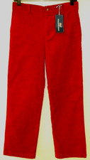 Boy's Vineyard Vines Stretch Corduroy Breaker Pant 3P0104 Vermilion Size 16