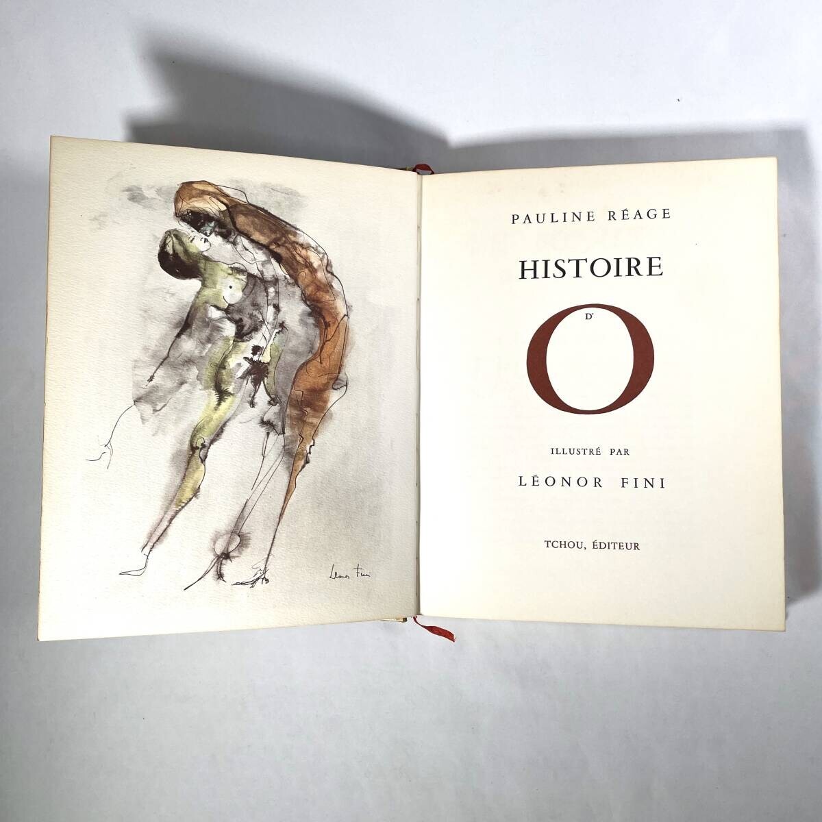 HISTOIRE D'O by Pauline Réage, Illustrated by Leonor Fini, 1968