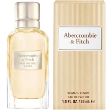 ⭐️⭐️⭐️⭐️⭐️ Abercrombie & Fitch First Instinct Sheer For Her Eau De Parfum 1.0 oz