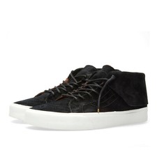 VANS Sneaker 'Sk8-Mid Moc CA (Pig Suede) Black/Blanc' - schwarz - EUR 45 - NEU