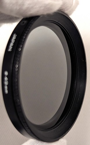 Minolta Polarizing Circular Lens Filter 49mm In 85% Condition. Glass Is Clean! - Picture 4 of 8
