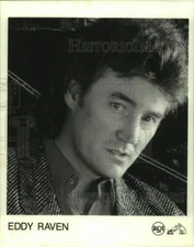 1988 Press Photo American country music artist Eddy Raven - lrx33647