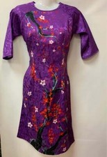 AO DAI C CH T N N   - VIETNAMESE MODERN AO DAI