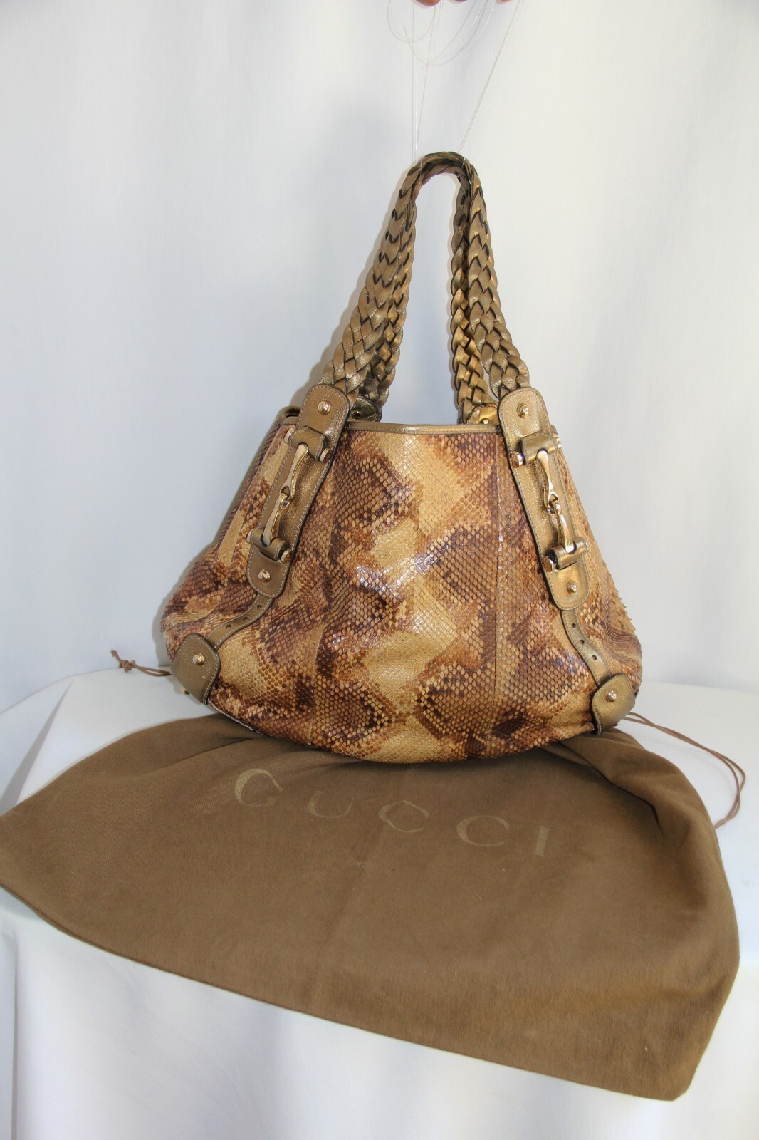 Gucci Pelham Medium Python Bag. RARE Gorgeous Col… - image 1
