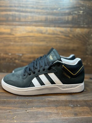 ADIDAS TYSHAWN Core Black / Cloud White / Gold Metallic HQ2011 Shoes