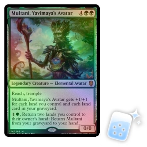 FOIL MULTANI, YAVIMAYA'S AVATAR Dominaria DOM Magic MTG MINT CARD | eBay