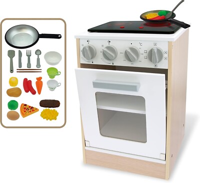 forno giocattolo in legno con luci e suoni cucina giocattolo con