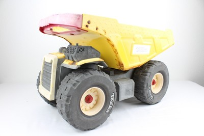 tonka plastic dump truck with handles
