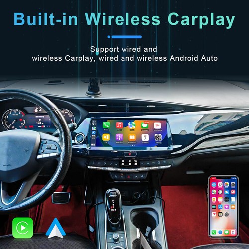 Car GPS Navigation Android Stereo Radio 12.3'' 4G+64G For Cadillac XT4 2018-2023 - Picture 3 of 12