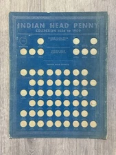 1938 Whitman No 354 Indian Head Penny Collection Card Coin Board JBS