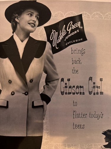 1948 SEVENTEEN GIRLS Fashion Clothing MAGAZINE CHRISTMAS Lingerie 40's ADS SANTA - Picture 17 of 17