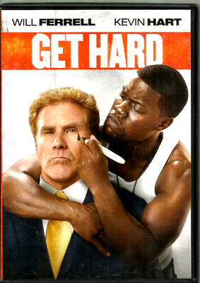 DVD ~ Get Hard (2015) - Will Ferrell, Kevin Hart - Rated R - FREE SHIPPING!