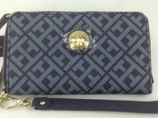 Women's Tommy Hilfiger Blue Wristlet - $58 MSRP 