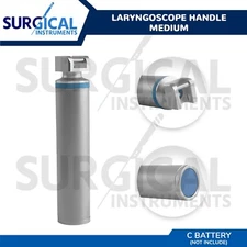 Laryngoscope Handle (C) EMT Anesthesia Intubation Supply German Grade