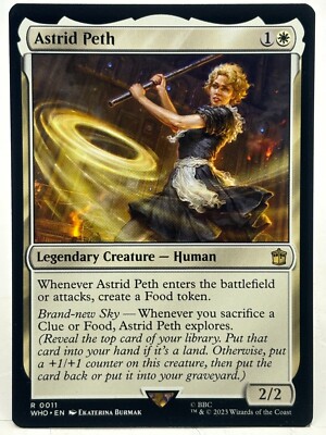 Astrid Peth NM/M* Dr. Who ENGLISH 0011 mtg -UnltdCards | eBay