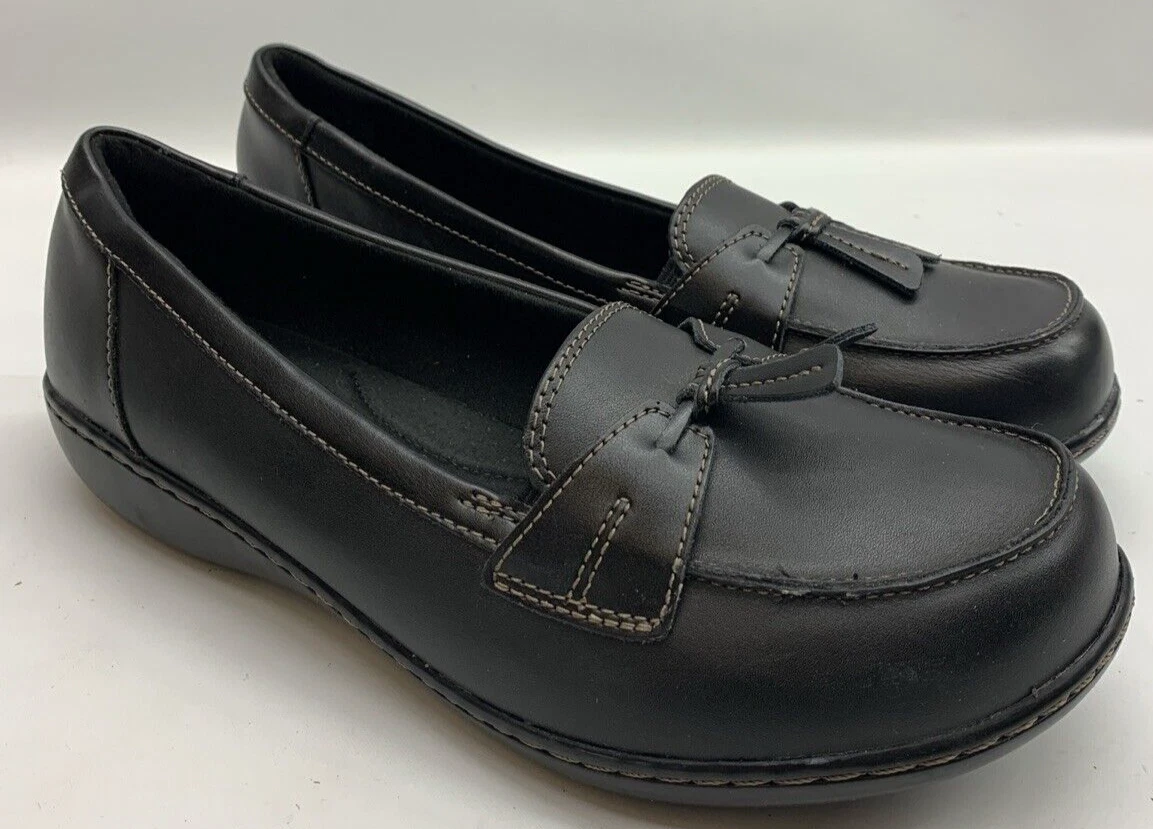 Mocassini Clarks Ashland Bubble slip on donna 11 mocassini marrone scuro punta tonda piatta