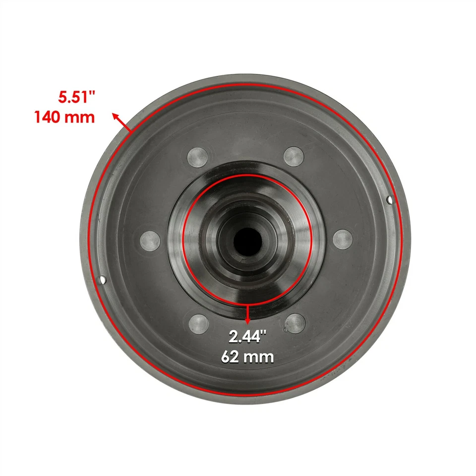Centrifugal Wet Clutch Shaft w/ Pads For Arctic Cat 550/S H1 TRV 4x4 2009-2015 Foto 4 de 4