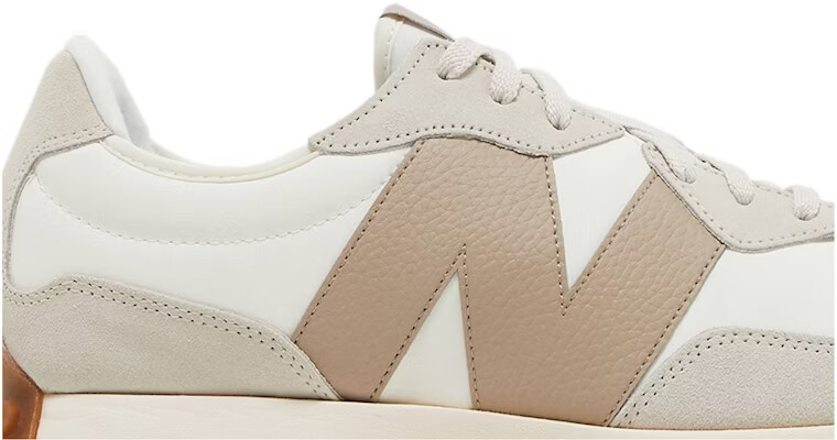 New Balance U327LZ Moonbeam With Driftwood N LOGO Unisex Athletic