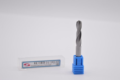Φ6.3*55*2F taladro de aleación de carburo cementado broca acero tungsteno taladro CNC 6.3 mm taladro - Imagen 5 de 7