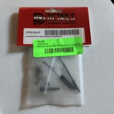 DTSCX24-27 Hobby Details 4 mm Drive Stub Axle for SCX24