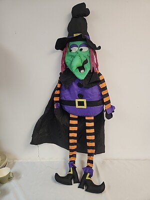 VTG Halloween 3D Windsock Witch 47