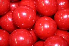 GUMBALLS RED 25mm or 1 inch (57 count), 1LB