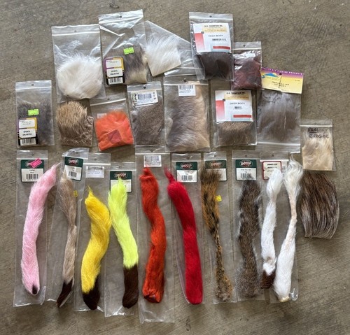 Fly Tying Material Hair & Fur Calf Tail, Squirrel. Deer Hair- Umpqua- Sports Unl - Picture 2 of 6