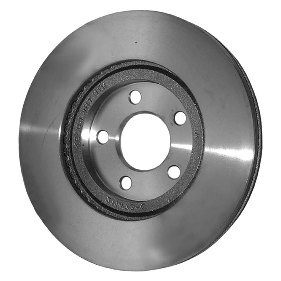 Rotores de freno delanteros + pastillas de freno metálicas y herrajes para Dodge Neon 2003-2005 Foto 4 de 4