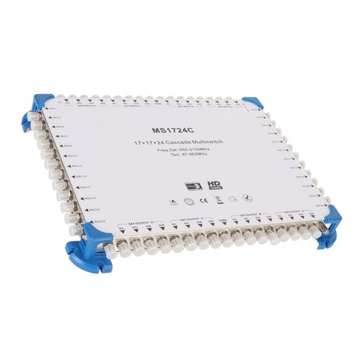 17x17x24 Cascade Multiswitch Professional Plug And Play Multi Channel Satell ADS - Afbeelding 19 van 22