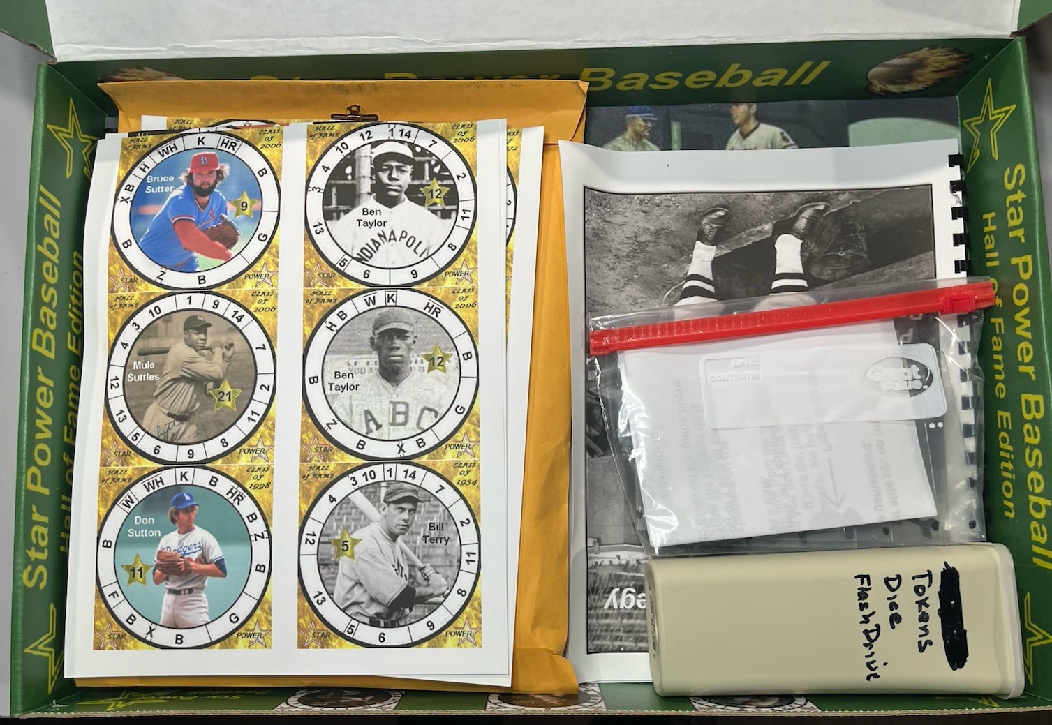 Star Power Baseball Board Game Modern Version of Cadaco All Star Baseball Game!