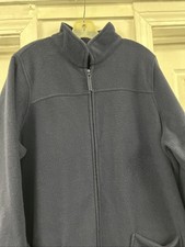 L. L. Bean Full Zip Women  s Bathrobe Blue 1x Long Comfy VGUC