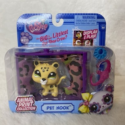 リトルペットショップ Littlestpetshop 猫7 Littlest Pet Shop LPS Gen 7 G7 Pet Nook Jaguar Cat Animal Print