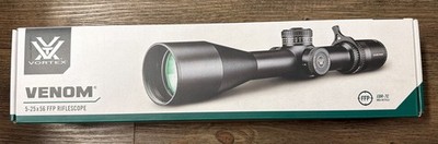 Vortex Optics VEN-52501 Venom 5-25x56 FFP EBR-7C MOA Waterproof Riflescope