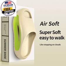 Men'S EVA Summer Thong Slippers with Thick Anti-Slip Sole Comfortable Lightweigh