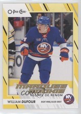2023-24 O-Pee-Chee Marquee Rookie Yellow Border William Dufour #554 e9p