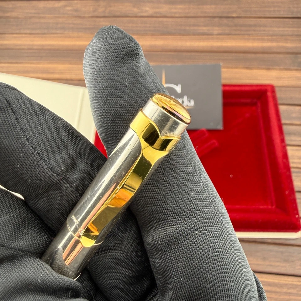 Stift Füllfederhalter Silber 925 Lyrik Rainer Maria Rilke Fullset Easy Nib - Bild 4 von 4