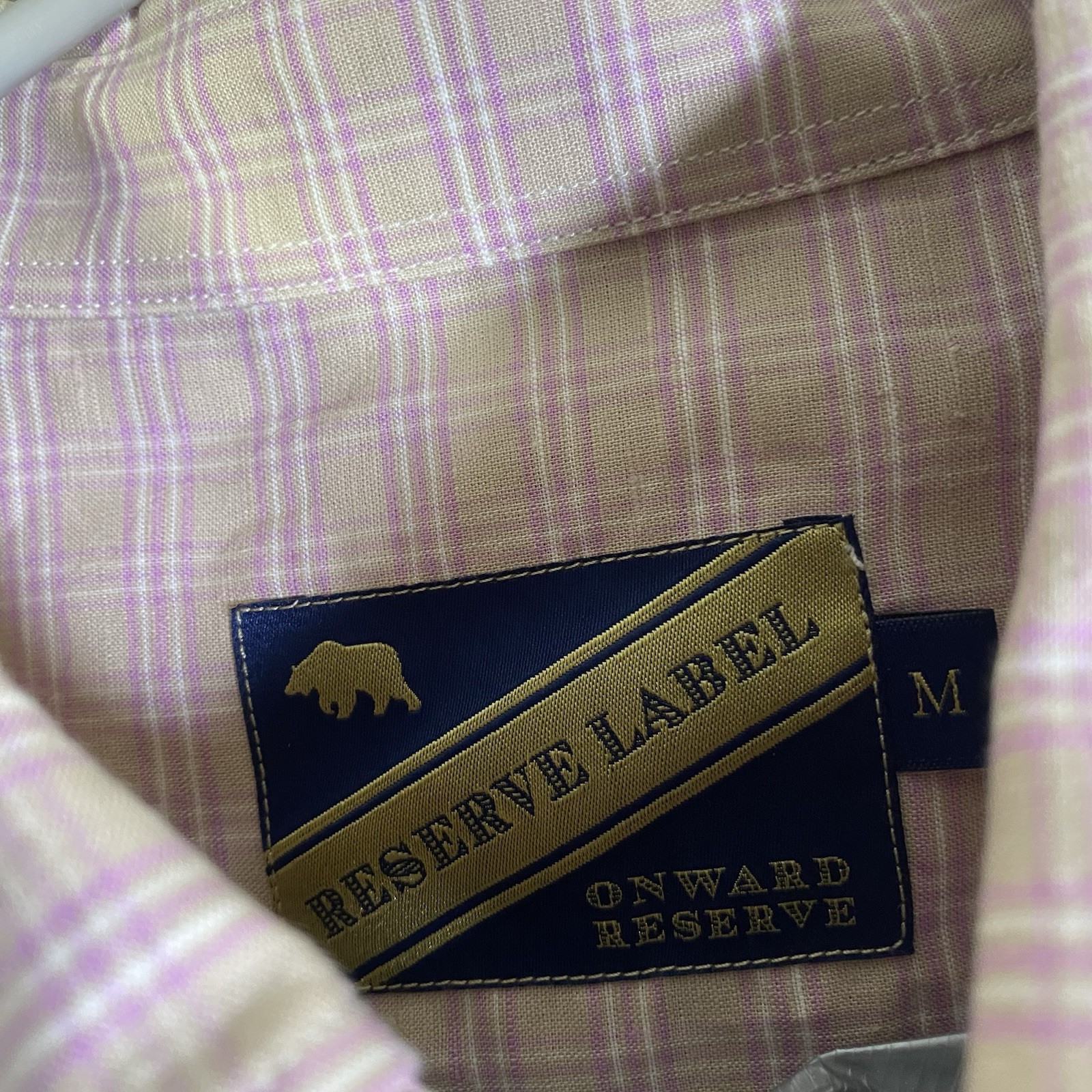 Onward Reserve Reverse Label Button Down Shirt Me… - image 7