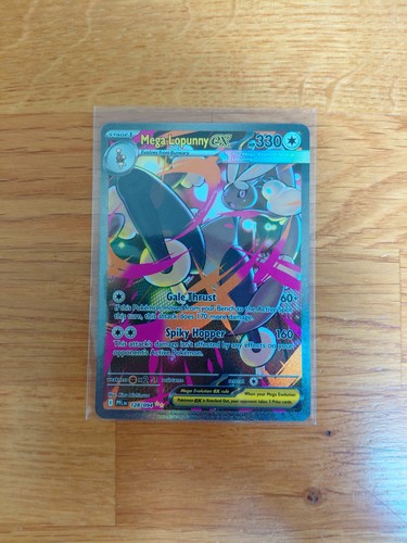 Mega Lopunny EX 128/094 Phantasmal Flames Special Illustration Rare Pokemon Card