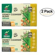 Bolsa de té de hierbas Riñosan Kidney Blend 50 rompepiedras limpieza renal de Perú