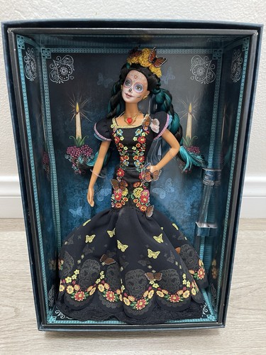 Rare 2019 Barbie Signature Dia De Los Muertos Day of The Dead Doll (READ)