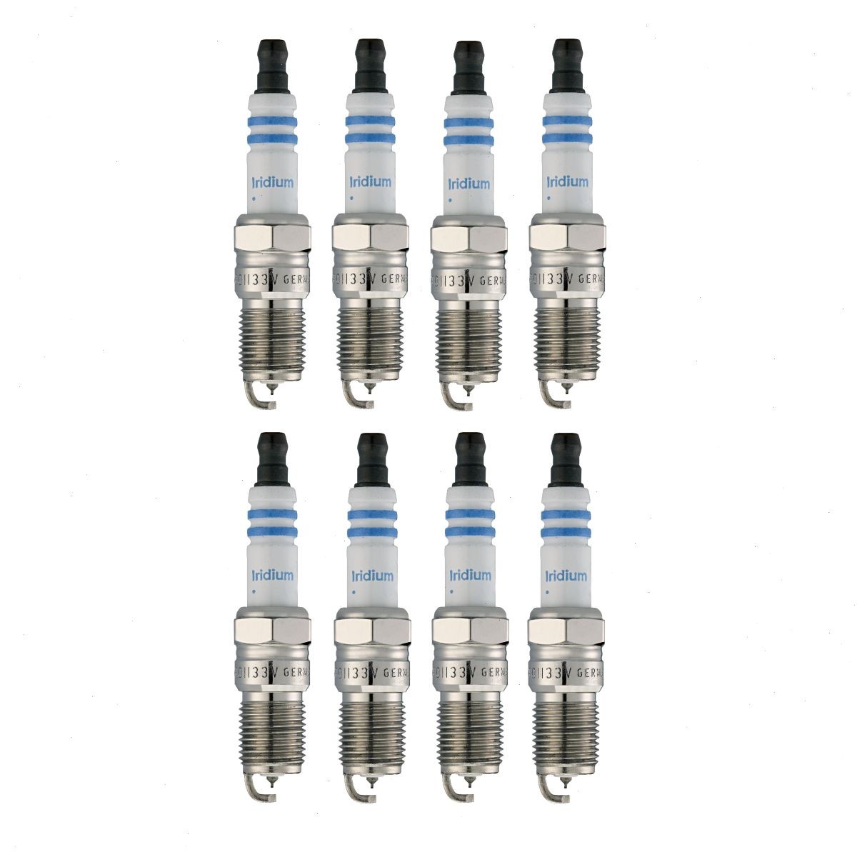 8 pc Bosch Double Iridium Spark Plugs for 1991-2008 Lincoln Town Car 4.6L V8 qs