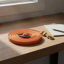 7.6 Vibrant Orange Pferdelonge antibakteriell pferdelonge rei&szlig;fest f&uuml;r