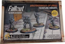 Fallout Wasteland Warfare Brotherhood of Steel Frontline Knights Modiphius New