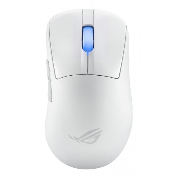 ASUS ROG Keris II Ace Wireless AimPoint White mouse Gaming Mano destra RF - Immagine 5